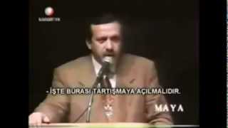 Recep Tayyip Erdoğan quotDemokrasi bizim için amaç değil araçtırquot [upl. by Slemmer]