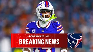 Bills TRADE Stefon Diggs to Texans  CBS Sports [upl. by Ednargel]