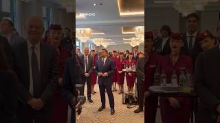 The Moment Qatar Airways Was Announced As Best Airline At The 2024 World Airline Awards [upl. by Lavelle]