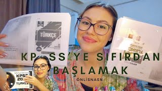 KPSS ÖNLİSANS ⚜️ sıfırdan başlamak ⚜️ kaynak önerileri 📙 kpss [upl. by Alleul]