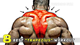 Trapezius Workout  8 Best Traps Exercises Routine [upl. by Ailuig786]