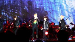 111009 KBS Concert  Shinee  Lucifer  Overpeck  NY Korea Festival fancam [upl. by Eissac]