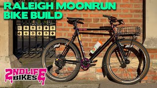 Building A Raleigh Moonrun Commuter  restored mod retro bike build vintage MTB restoration [upl. by Nella]