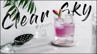 Gin cocktail recipe  How to make the Clear Sky cocktail short [upl. by Giulio701]