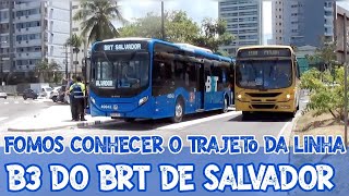 Fomos conferir a nova linha do BRT DE SALVADOR via Caminho das Ãrvores [upl. by Eniawd]