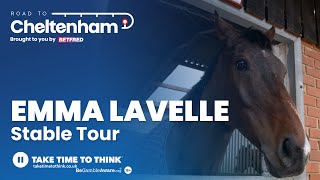 Emma Lavelle Stable Tour  Paisley Park latest Cheltenham 2024 [upl. by Munmro589]