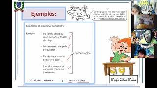 4TO GRADO INFERENCIA  INDUCCIÓN Y DEDUCCIÓN [upl. by Ssirk]