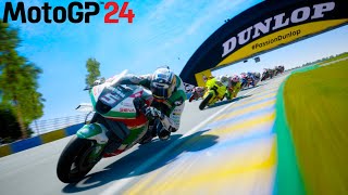 MotoGP 24  CASTROL HONDA RC213V  Le Mans Grand Prix de France Circuit Race gameplay [upl. by Fleischer880]