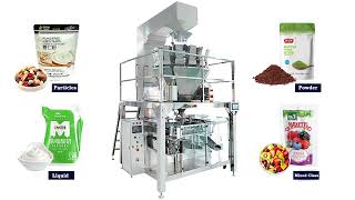 premade bag packing machines [upl. by Cuthbertson]