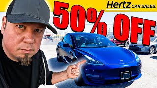 Hertz Is CRASHING THE MARKET So I Tried To BUY THEIR CARS [upl. by Ahsem332]