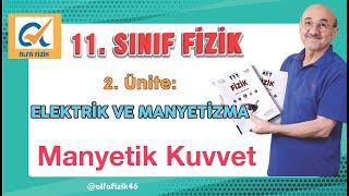 11 Sınıf Fizik  Manyetizma  Manyetik Kuvvet [upl. by Iorgos]