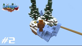 Snow Taiga  Minecraft  Cubecraft Skyblock  Ep2 [upl. by Odlanier278]