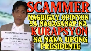 FLM REAKSYON SA SINABI NI NORMAN quotKWAROGquot MANGUSIN [upl. by Nanreh]