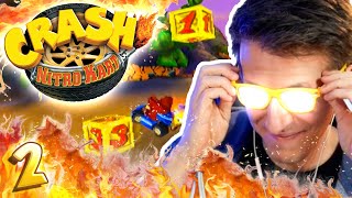 PROVA A TEMPO INFERNALE 🔥 CNK CRASH NITRO KART N2 [upl. by Ydrah]