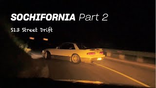 SochiFornia Trip – Street Drift S13 Pt 2 [upl. by Blessington]