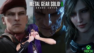 REACTION NEW METAL GEAR SOLID DELTA TRAILER  THEYRE ALL BEAUTIFUL WTH [upl. by Llewej]