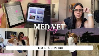 UM DIA NA VIDA DE UMA ESTUDANTE DE MEDICINA VETERINÁRIA [upl. by Nahtanoj]