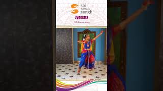 quotJyotsnas Mesmerizing Bharatanatyam Performance  Sai Seva Sangh Masters Studentquot [upl. by Intruok]