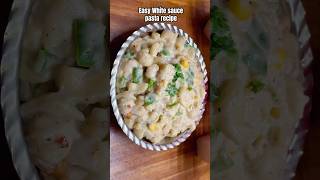 whitesaucepasta pastarecipe easypastarecipe kidsfavourite shorts shortvideo short videos 😋 [upl. by Aljan]