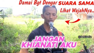 JANGAN KHIANATI AKU  AZLAN amp TYPEWRITER  COVER AKUSTIK BY RIFAL [upl. by Alcott556]