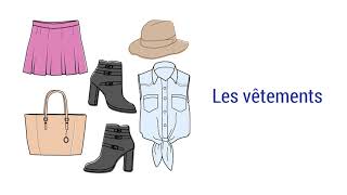 Français A1  les vêtements [upl. by Nhguavahs]