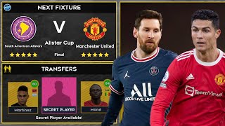 DLS 22  Manchester United vs South American Allstars  Final  Dream League Soccer 2022 Gameplay [upl. by Alyam]