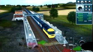 Train Simulator 2015 London  Peterborough on East Coast Main Line with Class 90 [upl. by China]