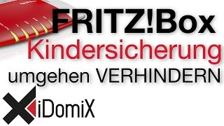 FRITZBox Kindersicherung umgehen verhindern Filter Webseiten sperren [upl. by Anaujnas]