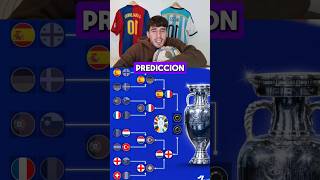 PREDICCIÓN SEMIFINAL EUROCOPA 2024 🏆 [upl. by Yauq]