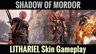 Shadow Of Mordor Skins  Lithariel New DLC PS4 Gameplay [upl. by Spring]