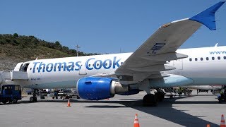 Thomas Cook Airlines Economy PLUS  TRIP REPORT  Manchester to Skiathos  A321 [upl. by Pomfrey]