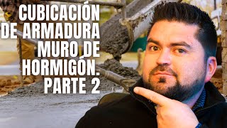 Te enseño a hacer Cubicación de Armadura Muro de Hormigón Parte 2 [upl. by Weight]