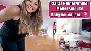 Claras neue Kinderzimmer Möbel sind da 😍 Geburt steht kurz bevor Waschmaschine kaputt Mamiseelen [upl. by Gaven155]