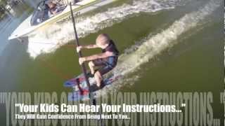 How To Water Ski with GoPro How To Water Ski Video For Beginners [upl. by Agnot259]