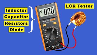 Best LCR tester for Inductor Capacitor Diodes Resistors SMD Components Tester [upl. by Brahear]