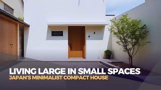 Living Large in Small Spaces Japan’s Minimalist Compact House [upl. by Oinafipe517]