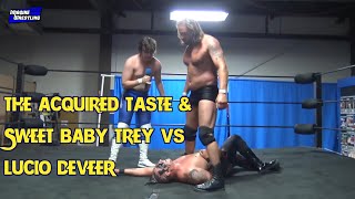 Sweet Baby Trey amp Mason Lawrence vs Lucio Deveer Free Wrestling Match [upl. by Olive286]