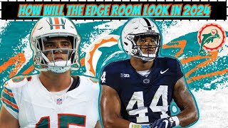 Miami Dolphins Edge Room Breakdown  Training Camp Battles [upl. by Nylarat]