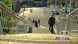 WIN News Illawarra  Unanderra Station lift debate 2092012 [upl. by Kathye]