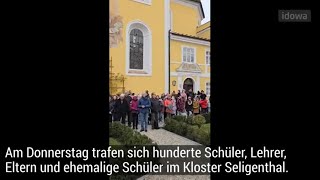 Kundgebung im Kloster Seligenthal [upl. by Asila68]