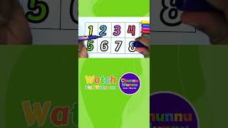 colors and numbers learning for 2 year olds kindergarten toddlers [upl. by Gareri610]