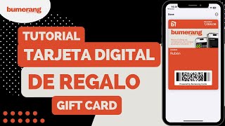 Tutorial de Tarjeta de Regalo o Gift Card 🎁 [upl. by Adamok442]