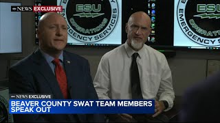 Beaver Co SWAT team that worked Trumps Pennsylvania rally speak out [upl. by Adnilem]