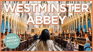 Tour of Westminster Abbey in London England  Tombs Coronations and More [upl. by Kcirad]