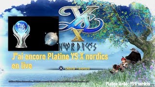 TrophyPlatine 186 YS X Nordics PS5 jai encore fait le platine [upl. by Pegeen]