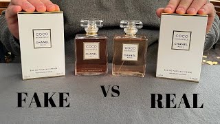 Fake vs Real Chanel Mademoiselle Intense Perfume 100 ML [upl. by Margy]