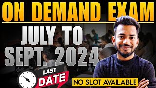 NIOS Admission October 2024 Last Date Extended  NIOS On Demand Admission 2024  Full Process [upl. by Gemma]