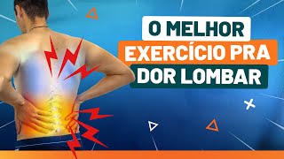 O MELHOR EXERCÍCIO PARA PREVENÇÃO DE DOR LOMBAR  Fisioprev [upl. by Assehc]