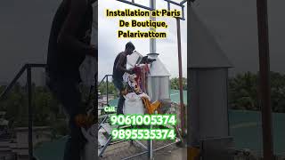 Commercial Incinerator installed in Palarivattom incinerator homeincinerator shorts youtube [upl. by Doowle455]