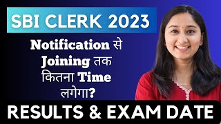 SBI Clerk 2023  Notification se Joining Tak Kitna Time Lagega Exam Dates  Banker Couple [upl. by Htebirol]